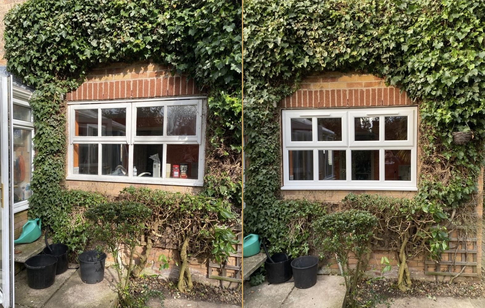 Before and after — Huddersfield Windows installation